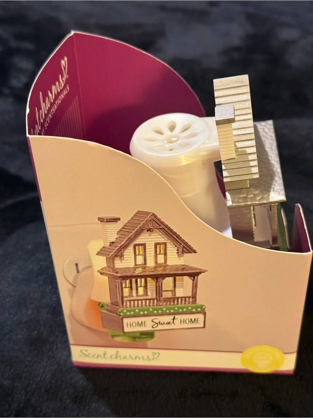 Scent Charms 'Sweet Home' House Fragrance Charm - Cream & Silver